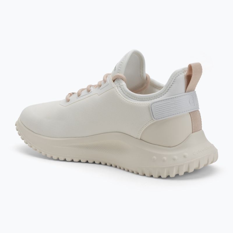 Dámské boty Calvin KleinYW0YW01665 Eva Runner Sock Mix In Hitech bright white/creamy white/w pink 3