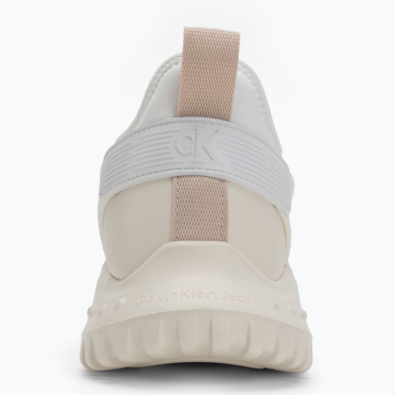 Dámské boty Calvin KleinYW0YW01665 Eva Runner Sock Mix In Hitech bright white/creamy white/w pink 6