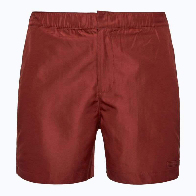 Pánské plavecké šortky Calvin Klein KM0KM01084 Casual Tailored syrah