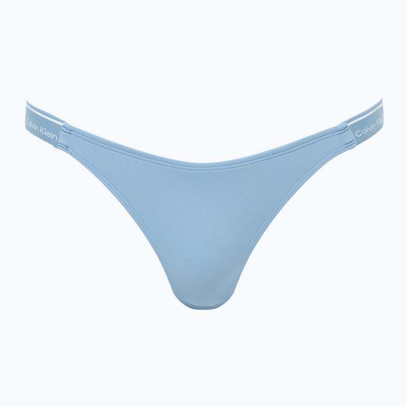 Spodní díl plavek Calvin Klein KW0KW02732 Curved Delta Bikini faded denim