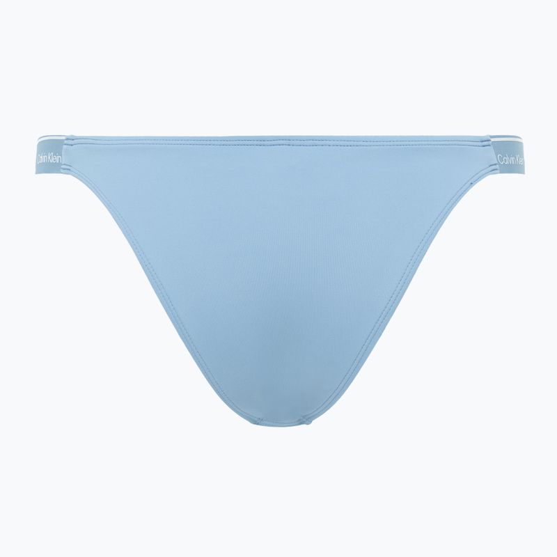 Spodní díl plavek Calvin Klein KW0KW02732 Curved Delta Bikini faded denim 2
