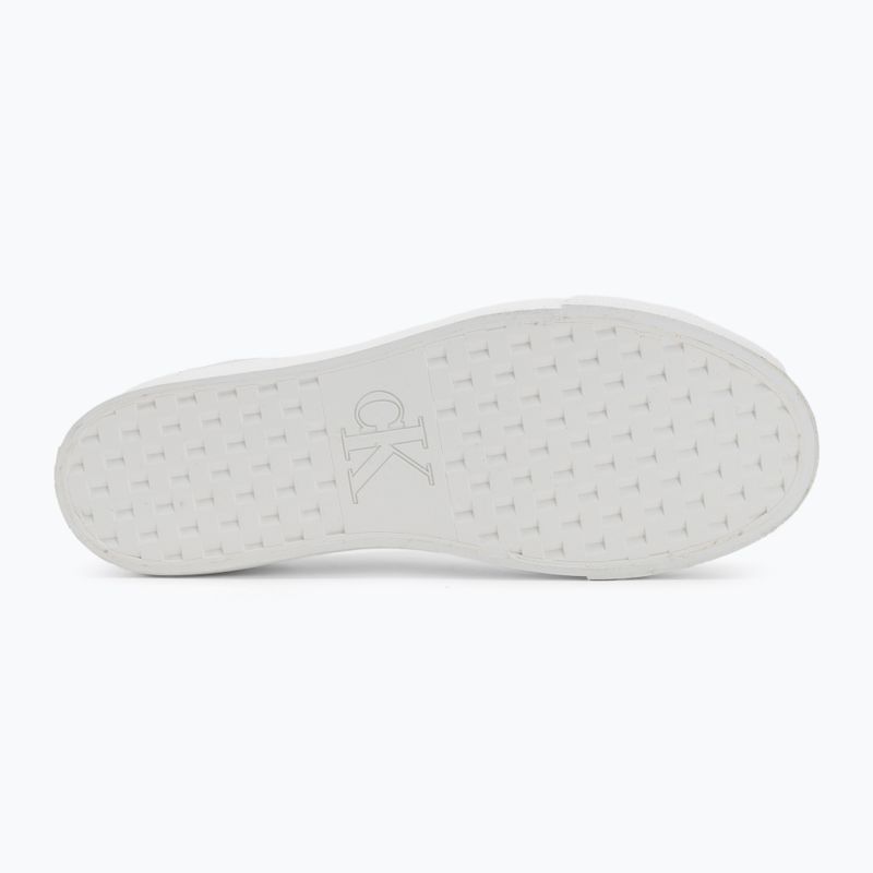Dámské tenisky Calvin Clain YW0YW01763 Vulc Flatform Low Cv MG triple bright white 4