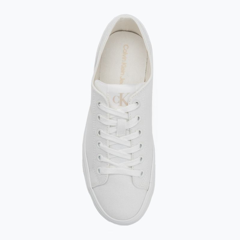Dámské tenisky Calvin Clain YW0YW01763 Vulc Flatform Low Cv MG triple bright white 6