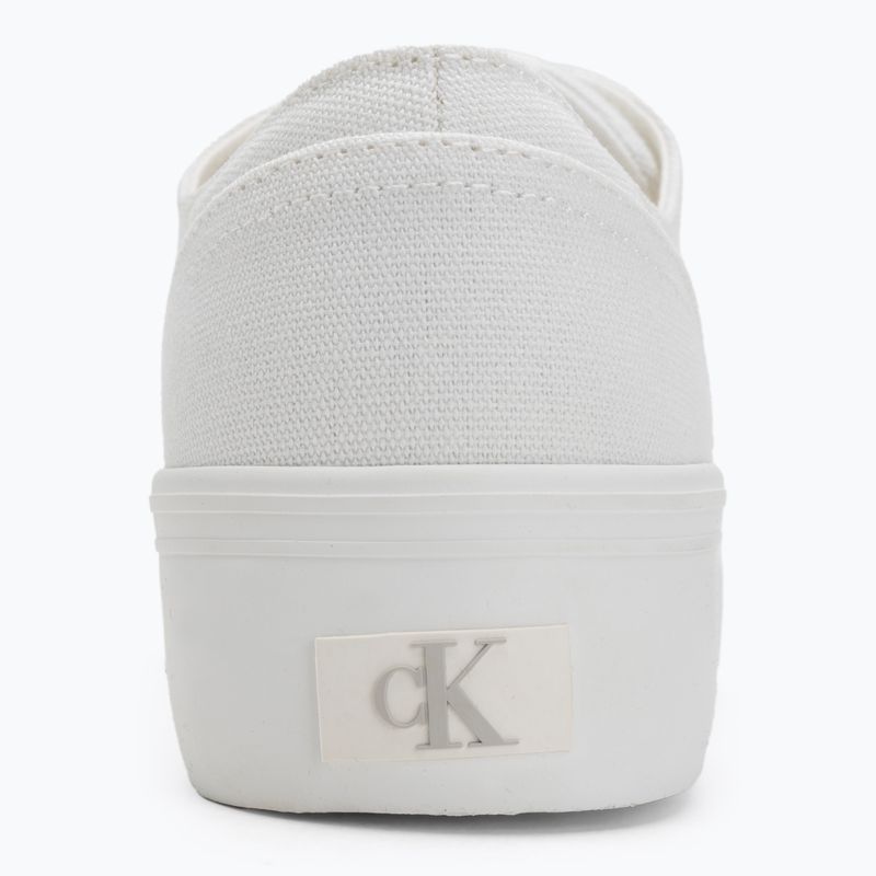 Dámské tenisky Calvin Clain YW0YW01763 Vulc Flatform Low Cv MG triple bright white 7