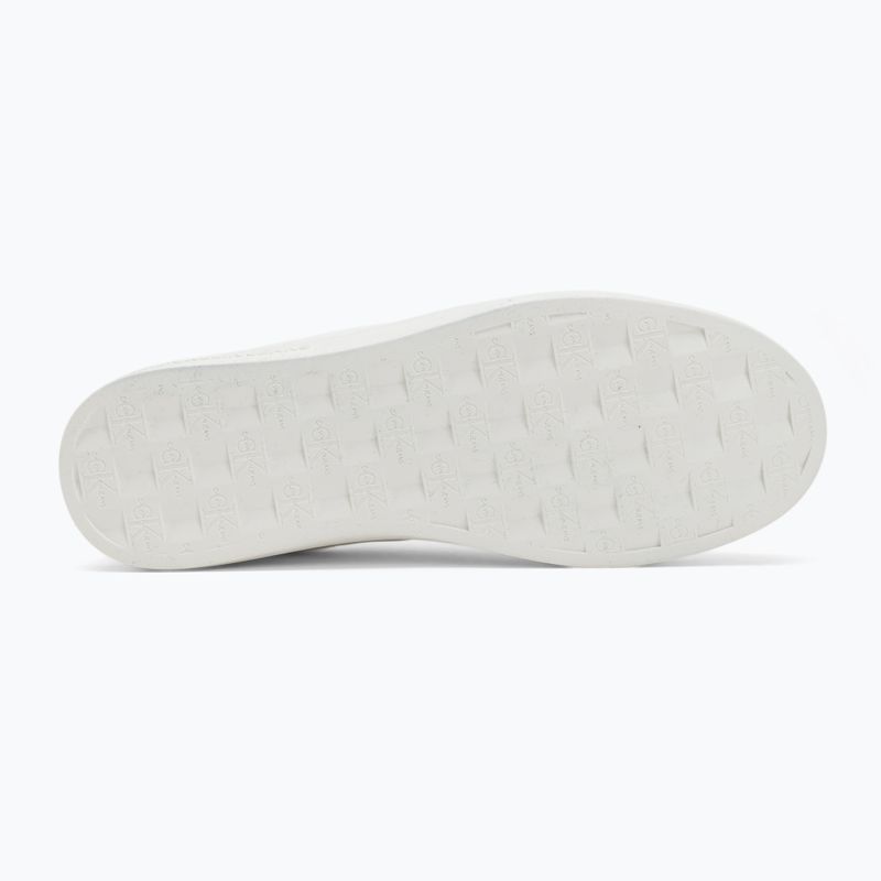 Dámské boty Calvin KleinYW0YW01444 Classic Cupsole Lowlaceup Lth Wn bright white/moonlight jade 4