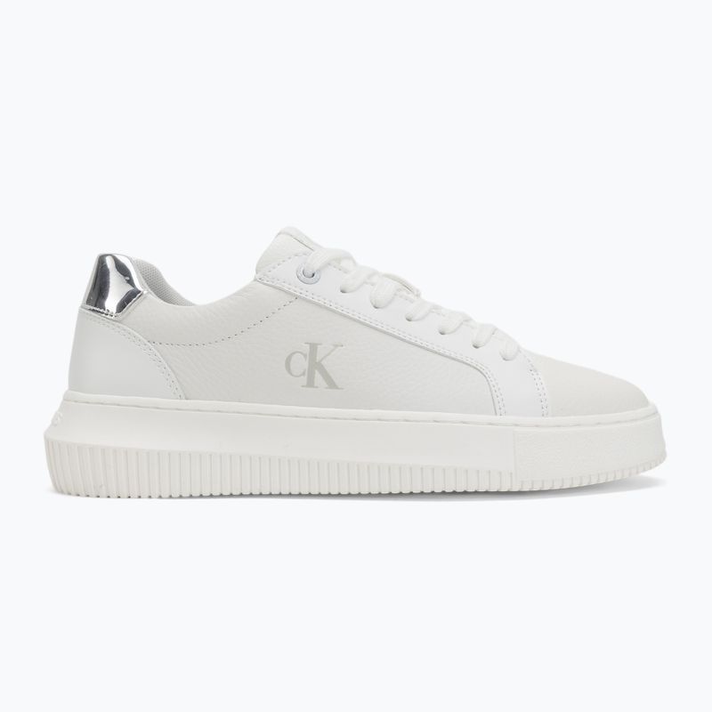 Dámské boty Calvin KleinYW0YW01769 Chunky Cupsole Low Mg bright white/silver 2