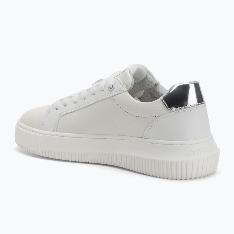 Dámské boty Calvin KleinYW0YW01769 Chunky Cupsole Low Mg bright white/silver 3