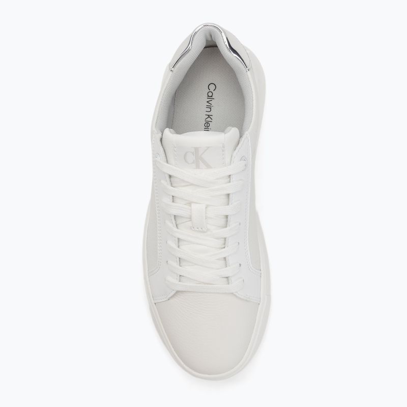 Dámské boty Calvin KleinYW0YW01769 Chunky Cupsole Low Mg bright white/silver 5