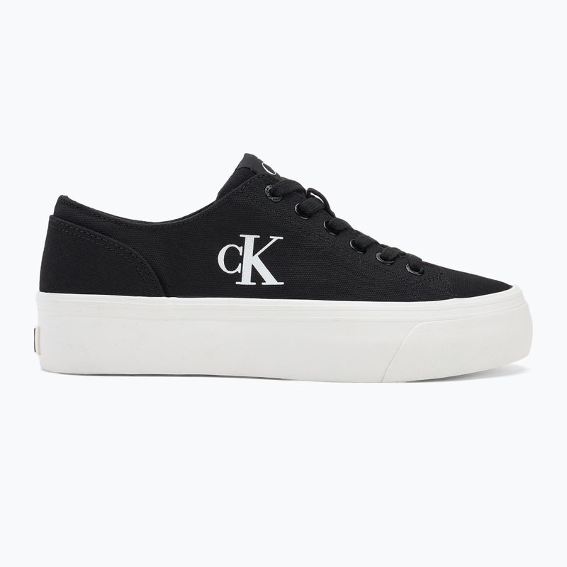 Dámské tenisky Calvin Clain YW0YW01763 Vulc Flatform Low Cv MG black/bright white 2