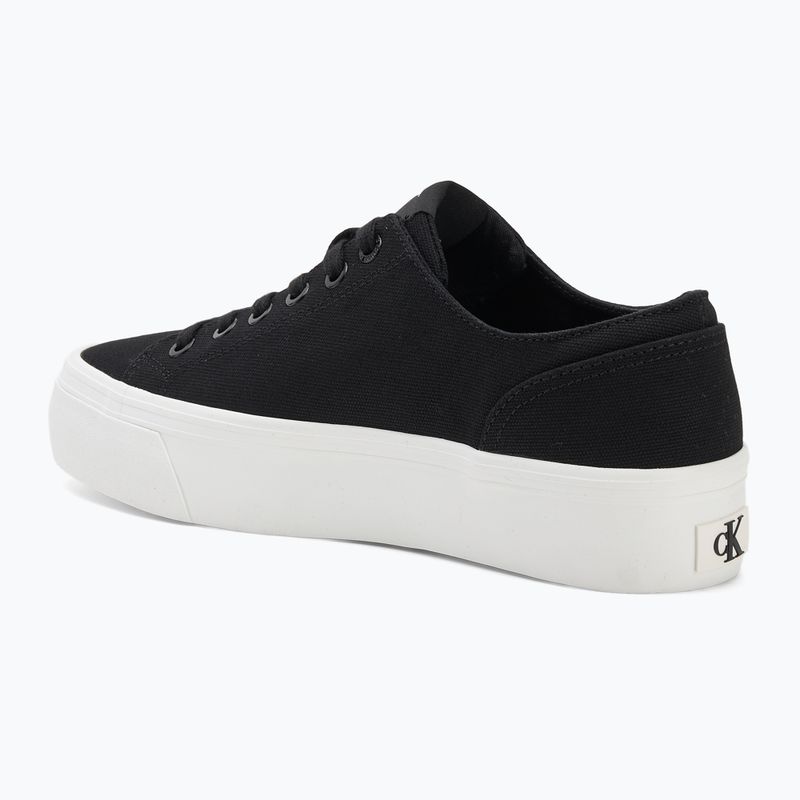 Dámské tenisky Calvin Clain YW0YW01763 Vulc Flatform Low Cv MG black/bright white 3