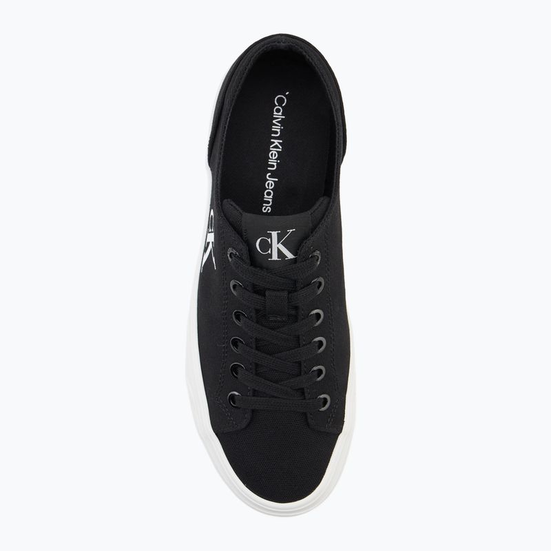 Dámské tenisky Calvin Clain YW0YW01763 Vulc Flatform Low Cv MG black/bright white 5