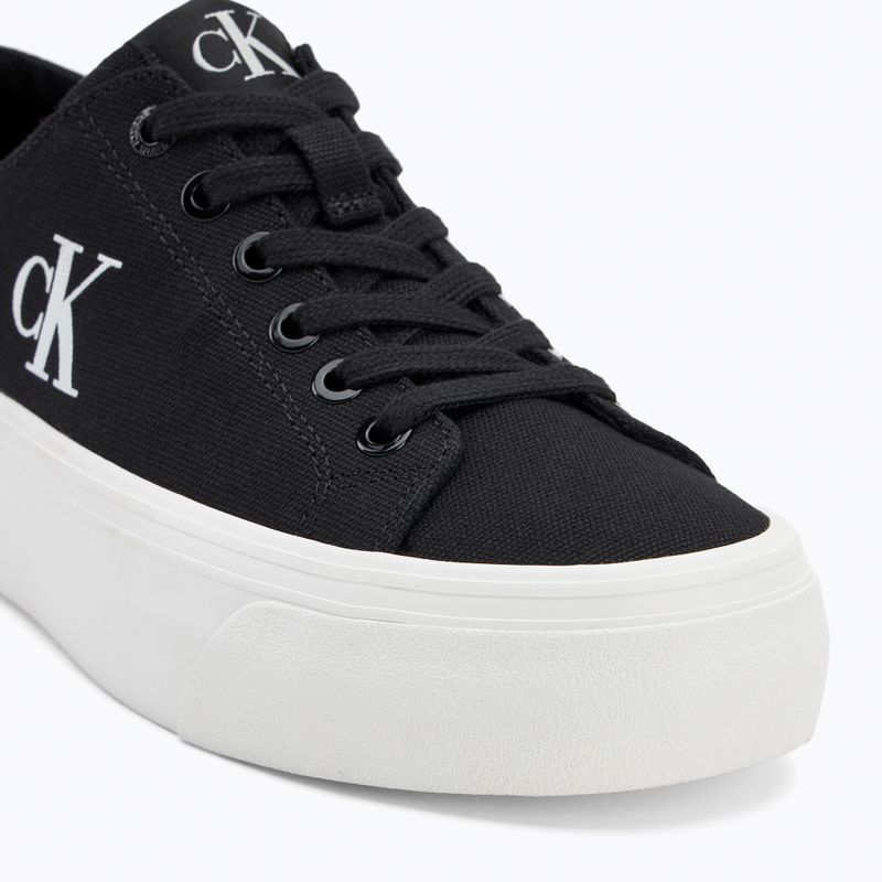 Dámské tenisky Calvin Clain YW0YW01763 Vulc Flatform Low Cv MG black/bright white 7
