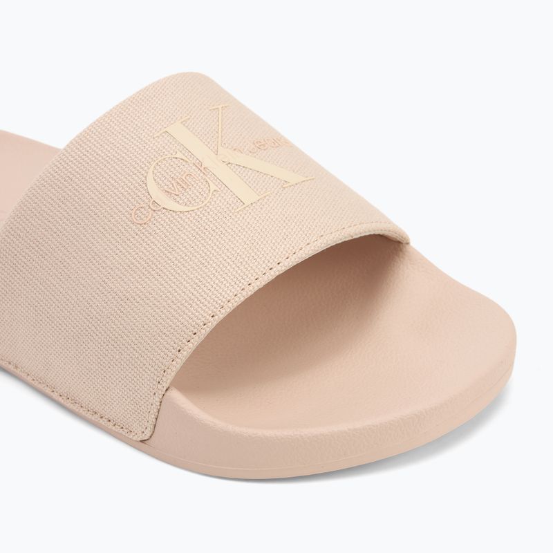 Dámské nazouváky  Calvin Klein YW0YW01835 Slide Monogram Wn triple whisper pink 7