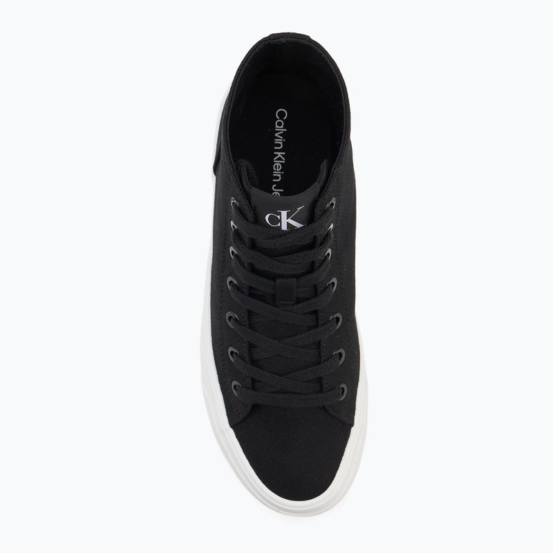 Dámské tenisky Calvin Clain YW0YW01764 Vulc Flatform Mid Cv Mg black/bright white 5