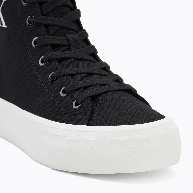 Dámské tenisky Calvin Clain YW0YW01764 Vulc Flatform Mid Cv Mg black/bright white 7