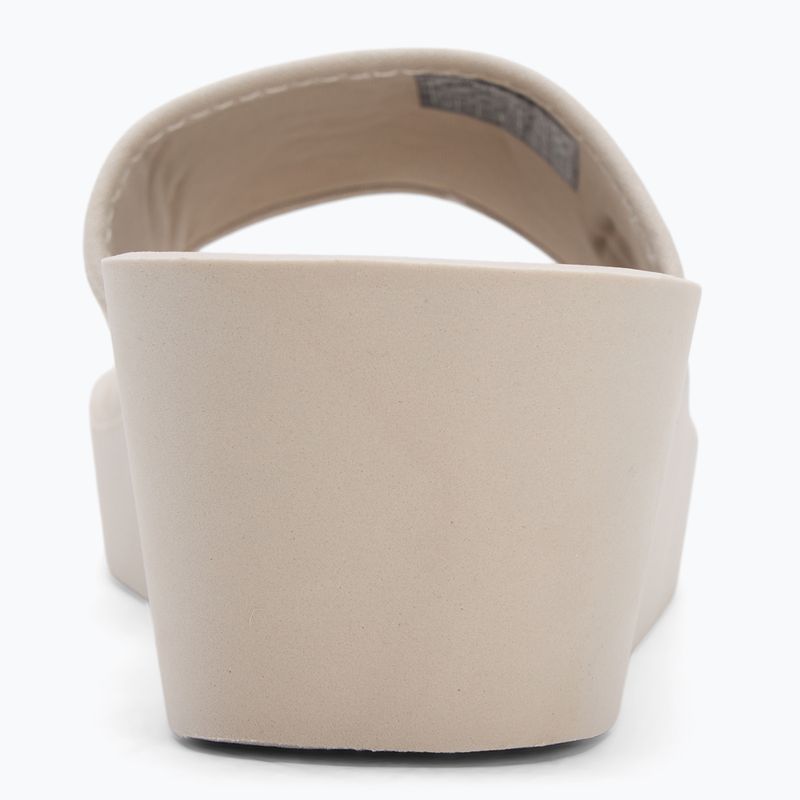 Dámské nazouváky Calvin Klein YW0YW01725 Beach Wedge Slide Canvas eggshell 6
