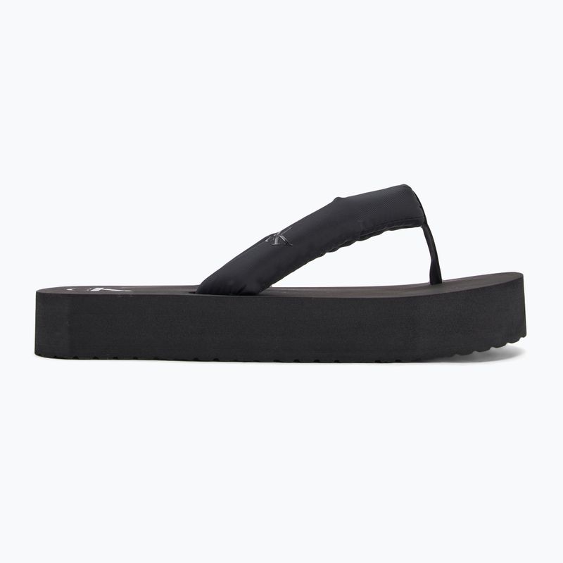 Dámské žabky Calvin Klein YW0YW01723 Sandal Flatform Ttxr Satin triple black 2