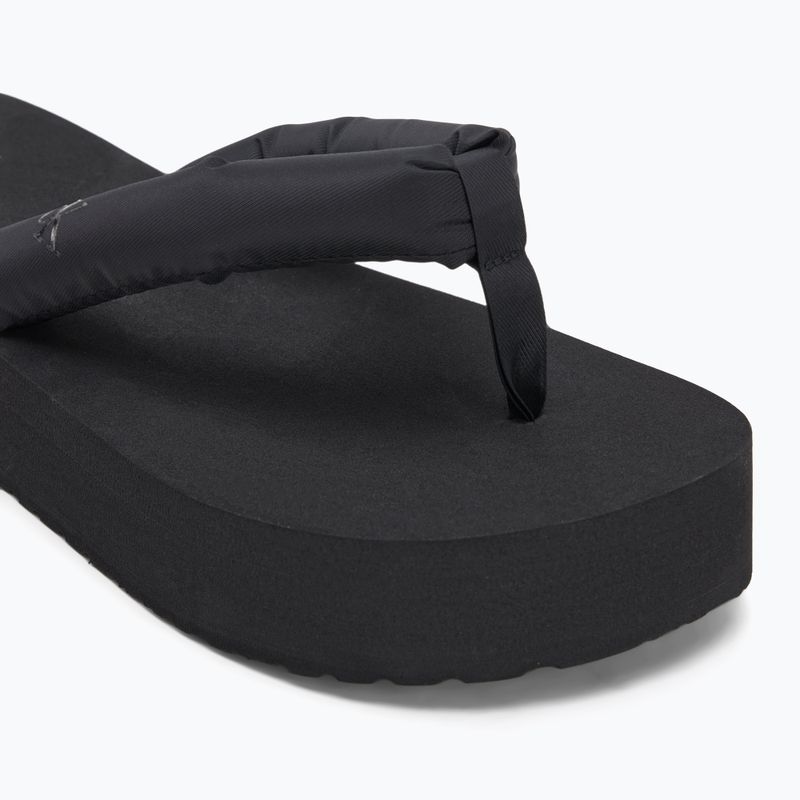 Dámské žabky Calvin Klein YW0YW01723 Sandal Flatform Ttxr Satin triple black 7
