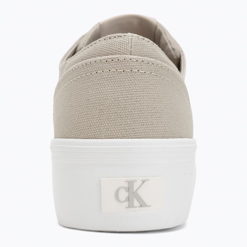 Dámské tenisky Calvin Clain YW0YW01763 Vulc Flatform Low Cv MG eggshell/creamy white 6