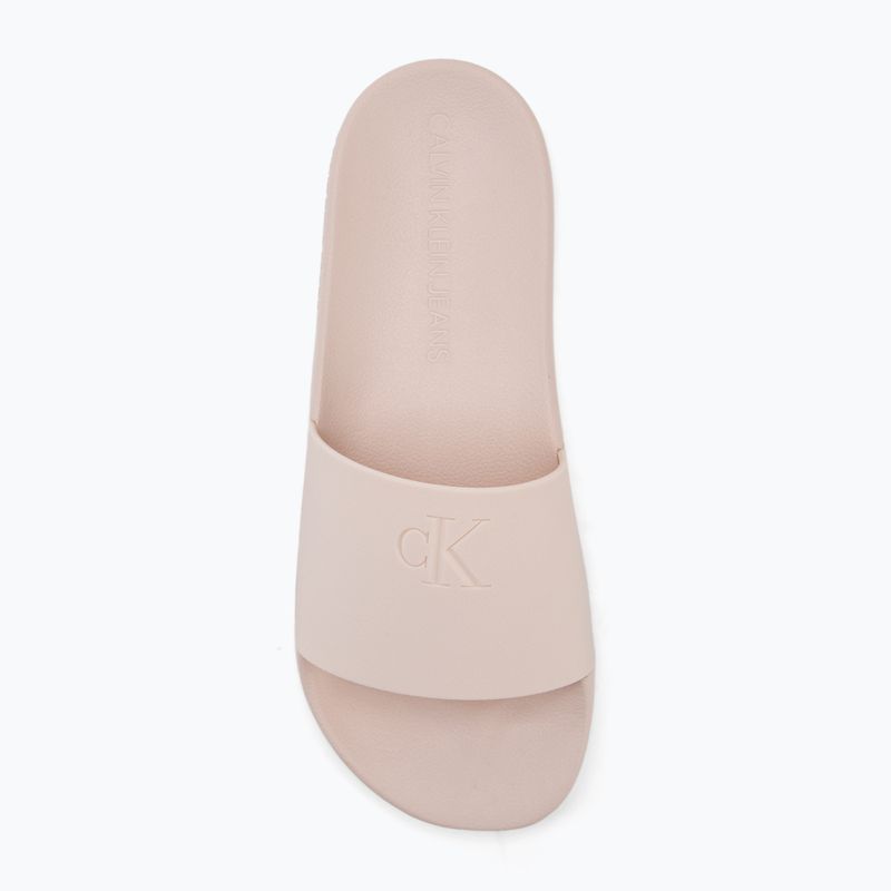 Dámské nazouváky Calvin Klein YW0YW01715 Slide Monogram Tpu whisper pink 5