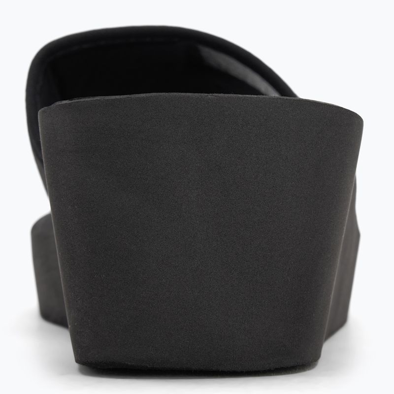 Dámské nazouváky Calvin Klein YW0YW01725 Beach Wedge Slide Canvas triple black 6