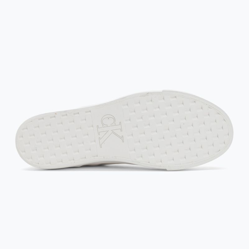 Dámské tenisky Calvin Clain YW0YW01764 Vulc Flatform Mid Cv Mg triple bright white 4