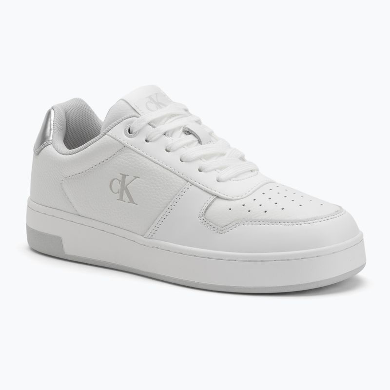 Dámské boty Calvin KleinYW0YW01765 Basket Cupsole Low Mg bright white/silver