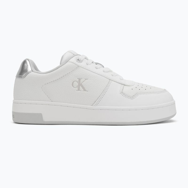 Dámské boty Calvin KleinYW0YW01765 Basket Cupsole Low Mg bright white/silver 2
