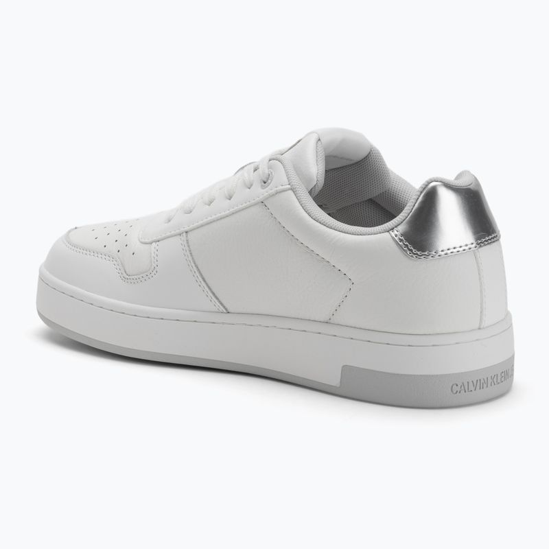 Dámské boty Calvin KleinYW0YW01765 Basket Cupsole Low Mg bright white/silver 3