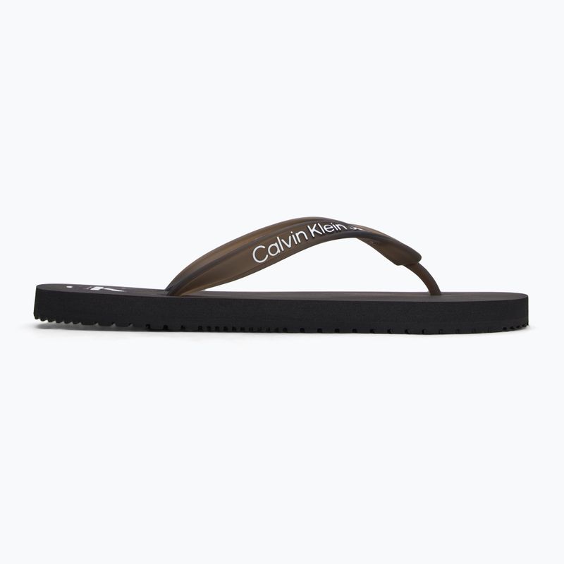 Dámské žabky Calvin Klein YW0YW01829 Beach Sandal Transparent Tpu black 2