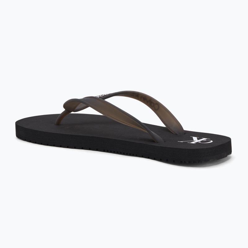 Dámské žabky Calvin Klein YW0YW01829 Beach Sandal Transparent Tpu black 3