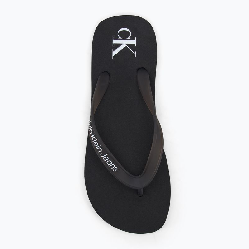 Dámské žabky Calvin Klein YW0YW01829 Beach Sandal Transparent Tpu black 5