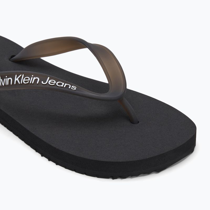Dámské žabky Calvin Klein YW0YW01829 Beach Sandal Transparent Tpu black 7
