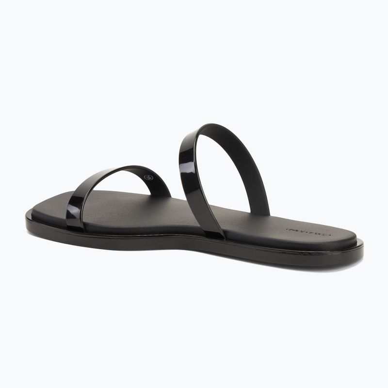 Dámské nazouváky Calvin Klein HW0HW02417 Double Bar Slide - Jelly black 3