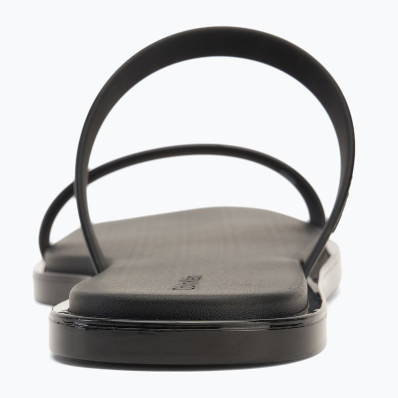 Dámské nazouváky Calvin Klein HW0HW02417 Double Bar Slide - Jelly black 6