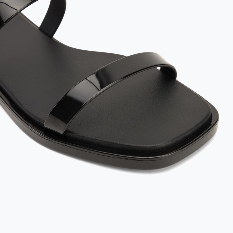 Dámské nazouváky Calvin Klein HW0HW02417 Double Bar Slide - Jelly black 7