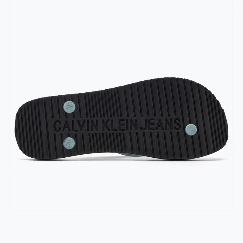 Dámské žabky Calvin Klein YW0YW01719 Beach Sandal Monologo Tpu black/cloud blue 4