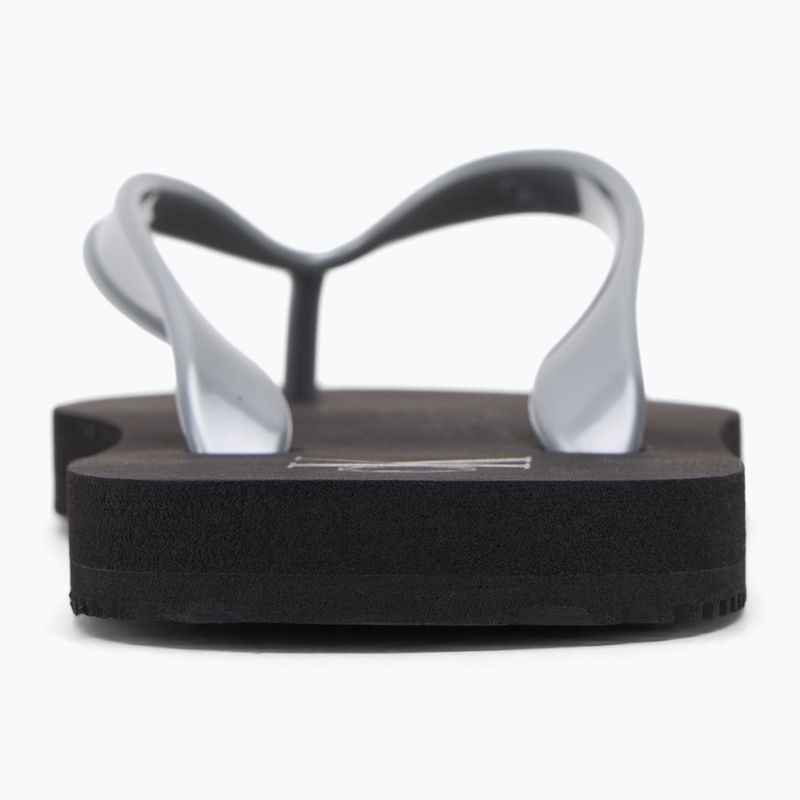 Dámské žabky Calvin Klein YW0YW01719 Beach Sandal Monologo Tpu black/silver 6