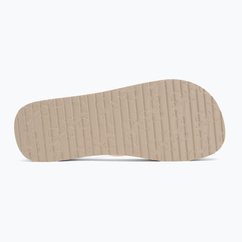 Dámské žabky Calvin Klein YW0YW01830 Beach Sandal Flatform Tpu eggshell/bright white 4