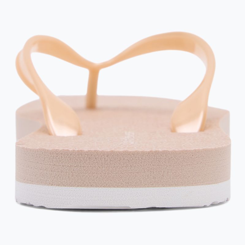 Dámské žabky Calvin Klein YW0YW01720 Thong+ Tpu Metallic whisper pink/bright white 6