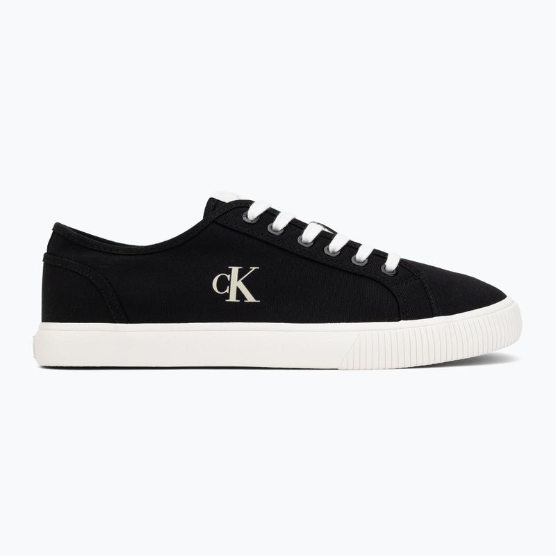 Pánské tenisky Calvin Klein YM0YM01209 3 Ess Vulc Low Mg Canvas ck black/bright white 2