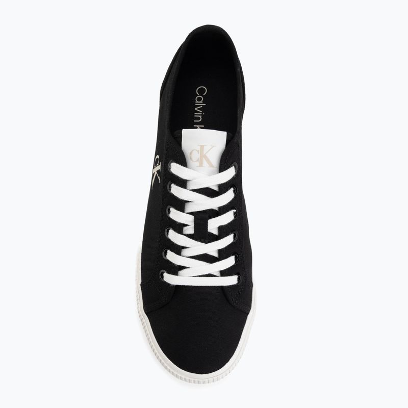 Pánské tenisky Calvin Klein YM0YM01209 3 Ess Vulc Low Mg Canvas ck black/bright white 5