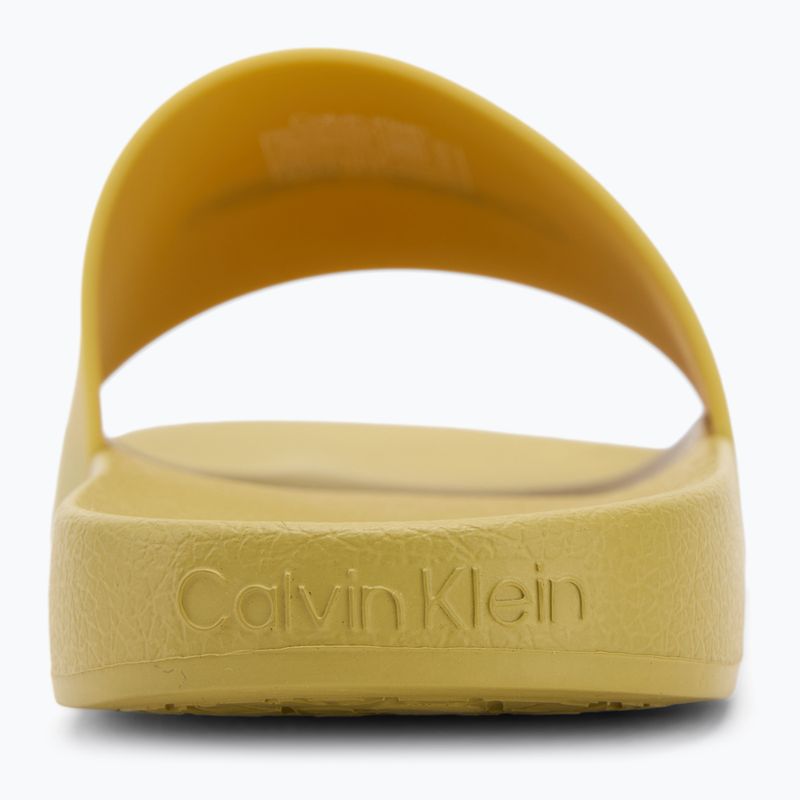Pánské nazouváky Calvin Klein HM0HM00455 Pool Slide Rubber avocado oil 6