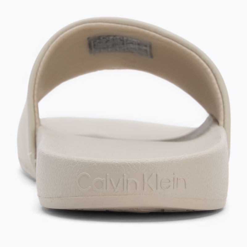 Pánské žabky Calvin Klein HM0HM01754 Pool Slide Ck Square feather grey 6