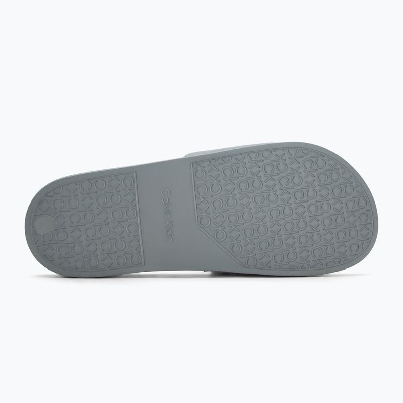 Pánské žabky Calvin Klein HM0HM01754 Pool Slide Ck Square granite road 4