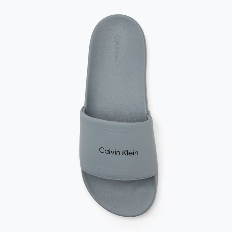 Pánské žabky Calvin Klein HM0HM01754 Pool Slide Ck Square granite road 5