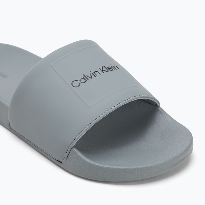 Pánské žabky Calvin Klein HM0HM01754 Pool Slide Ck Square granite road 7