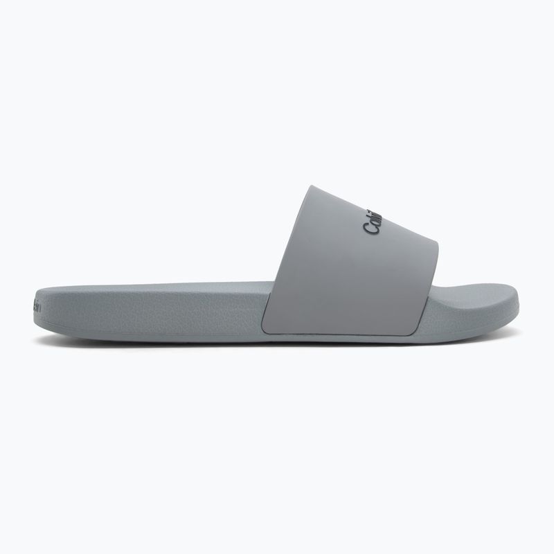 Pánské nazouváky Calvin Klein HM0HM00455 Pool Slide Rubber granite road 2