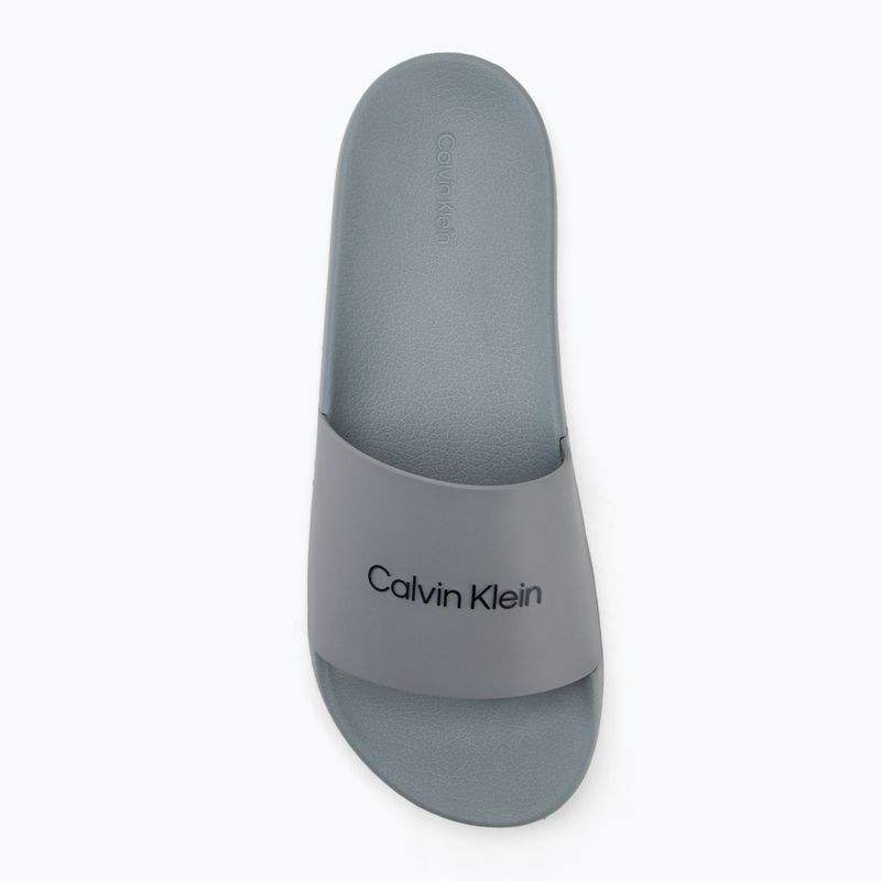 Pánské nazouváky Calvin Klein HM0HM00455 Pool Slide Rubber granite road 5