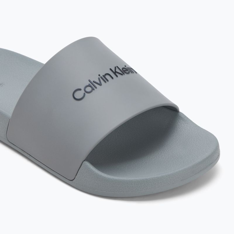 Pánské nazouváky Calvin Klein HM0HM00455 Pool Slide Rubber granite road 7